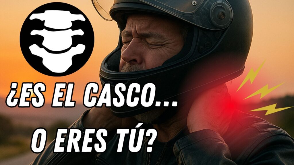 dolor de cuello en moto